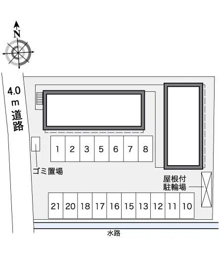 ★手数料０円★高松市木太町　月極駐車場（LP）